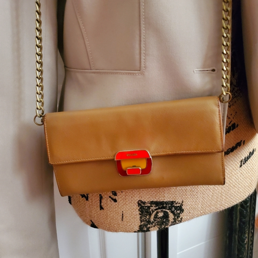 Vintage Prada Lock Wallet